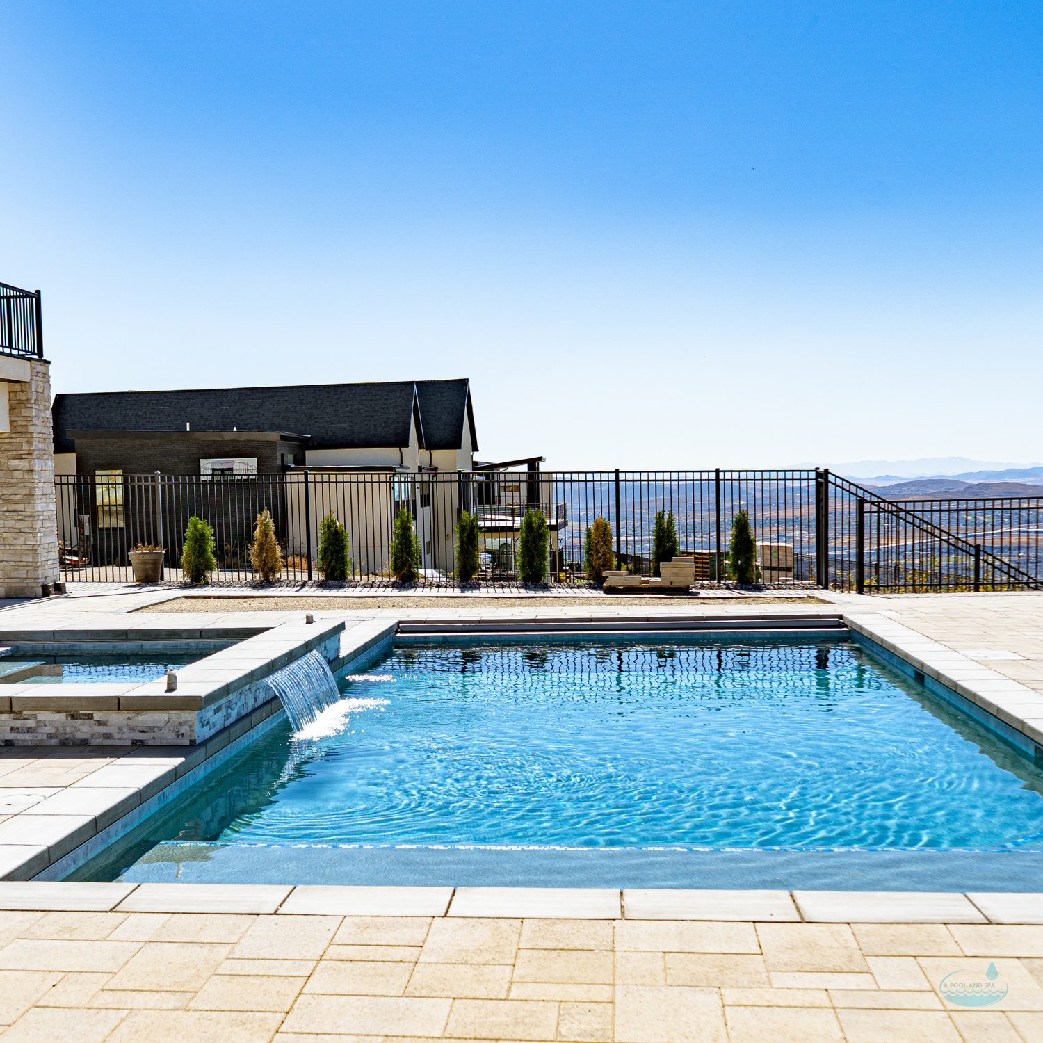 Architectural Water Features for Modern Pool Designs from A Pool and Spa