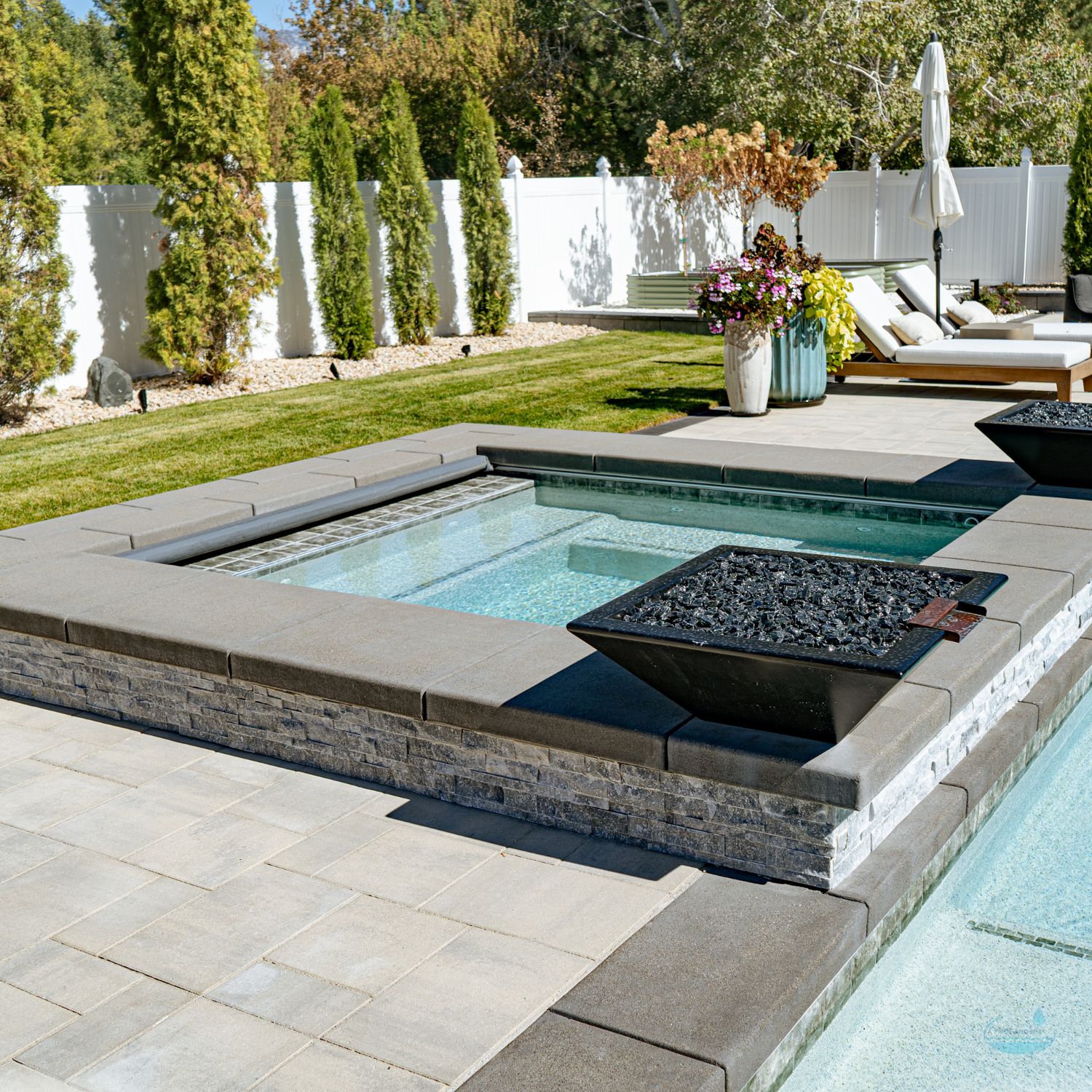 Inground Concrete Spa Contractor for Utah - A Pool and Spa